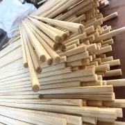 100pcs Archery Pine Wooden Shafts 8mm Making Wood Arrow Traditional Bow Shooting