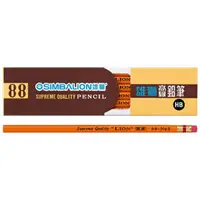 在飛比找樂天市場購物網優惠-雄獅 NO.88 NO2 HB六角皮頭高級鉛筆