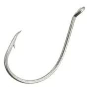 Mustad Hooks 92553-NI-8-50 Octopus Beak Silver Hook