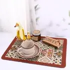 Household Dish Drying Mat Kitchen Drain Pads Coffee Machine Mat Tableware Pad