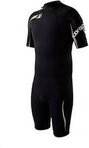 Body Glove Men's 2/1mm Vapor Short Arm Short Arm Back Zip Springsuit Wetsuit, XX-Large