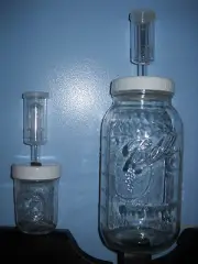 6 Lacto-fermentation AirLock Lids Ferment Canning Jars Wide FAST SHIP