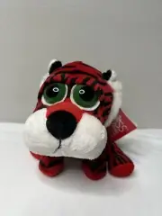 Russ Berrie Stuffed Red Valentines Day Tiger Wild Cat Plush Triggles NWT 7”