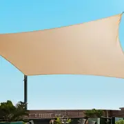 Instahut Shade Sail Shade Cloth Heavy Duty Sun Canopy Square Rectangle 10 sizes