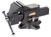 WOODWARD FAB 4In Cast Iron Bench Vise - WFV4.0