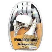 3-in-1 Charger Kit for iPod Video, Nano, Mini & More (Auto + Home)
