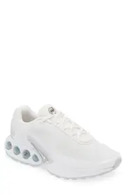 Nike Air Max Dn Sneaker in White/White/Metallic Silver at Nordstrom, Size 9.5