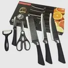 6 Pieces Scissor Kitchen Knife Set Everich Chef Knives Stainless Steel Nonstick