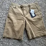 Ted Baker London Chino Shorts - Mens W30 Regular Brown Smart Casual New