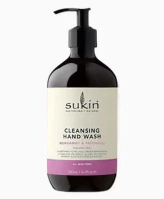 Sukin Cleansing Bergamot And Patchouli Hand Wash