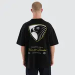 [Nena and Pasadena AFL] Hawthorn Hawks Legacy Loopback Tee Jet Black