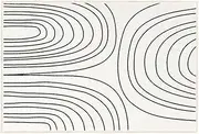 Line Living Room Decoration Carpet Study Cloakroom Non-Slip Carpets Casual Bedroom Bedside Soft Rug,I,140x200cm