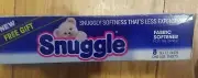 Vintage Snuggle Fabric Softner Bear Offer on box Laundry Advertising 1987 Prop