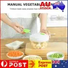 Garlic Onion Pepper Vegetable Slicer Meat Cutter Hand Chopper Kitchen Tools AU