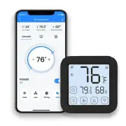 MOES WiFi IR Smart AC Remote Controller LCD Touch Screen Built-in Thermometer