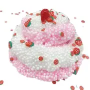 2X Crystal Slime | Stretchy Non-sticky Mini Butter Slime With Foam Ball Soft Toy