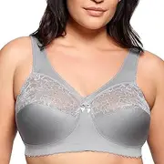 [Glamorise] Women's Full Figure MagicLift Original Wirefree Support Bra 1000