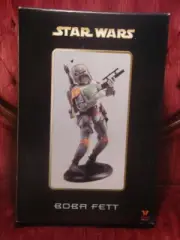 HAND SIGNED ~2000 LARGE Attakus BOBA FETT STATUE ~MIB UNDISPLAYED Jeremy Bulloch