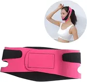Slimming Face Mask Thin Face Strap Face-lifting v Face Chin Slimmer for Sleep Pink