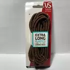 Extra Long Elastics Hair Ties Strong Hold Vidal Sassoon No Metal Brown Ponytail