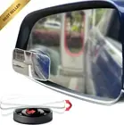 Suction Cup Blind Spot Mirror, HD Glass Frameless Convex Wide Angle Rear View