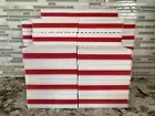 40 PACK RED Melamine Magic Sandwich Sponge Eraser Heavy Duty Extra Durable