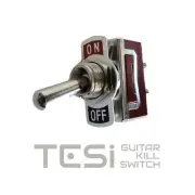 Tesi OTTO 12mm Stainless Steel Momentary Guitar Toggle Kill Switch
