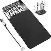 Third Hand Soldering with Magnetic Base, Pack of 12 Flexible Goosenecks Helping Hand with Iron Box, 360 Degree Adjustable Soldering Aid Third Hand, Secure Hold for Precision Work, Soldering, Model