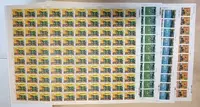 在飛比找Yahoo!奇摩拍賣優惠-紀157郵政80週年紀念郵票 大全張 回流上品
