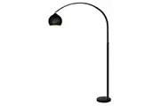 Emitto Modern LED Floor Lamp Marble Base Black