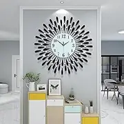 Iron Creative Clock, Wall Clock, Living Room Decorative Clock, Quartz Clock