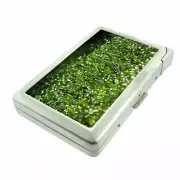 Grass Dew Em1 Cigarette Case with Built in Lighter Metal Wallet