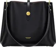 [Cnoles] Women Genuine Leather Designer Tote Bags Purses And Handbags For Women Fashion Ladies Top Handle Shoulder Satchel Bag