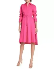 Sass & Bide No Question Shirt Dress Pink Size 8