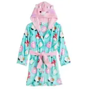 NEW ORIGINAL SQUISHMALLOWS GIRLS SIZE 12 SOFT PLUSH HOODED ROBE PATTY THE COW