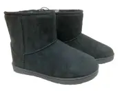 BNWT Ladies Target Brand Size 10 Smart Black Sidney Style Short Slipper Boots