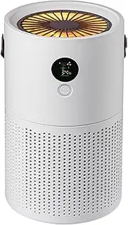 Air Purifier, Portable Air Purifier, HEPA Air Purifier with 4 Modes, H13 HEPA Filter, Air Quality Check, LED Screen, 99.97% Air Clean, Quiet Sound, Type-C Plug, Up to 30m²(323 sq.ft), Filter Replace.
