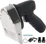 Cordless Shawarma Knife Meat Slicer, 2800 RPM Electric Turkish Kebab Slicer with 2 x Battery, 0-8mm Adjustable Thickness Handheld Gyro Knife Doner Kebab Slicer for Roast Meat Shops, Restaurants