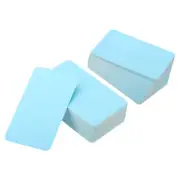 3.5" x 2" Blank Paper Business Cards, 180 Pack Small Index Flash Cards , Blue