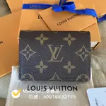 E二手精品【LV 路易威登】M63801 VISITE 經典老花 名片夾 卡夾 卡包 卡片套 商品實拍