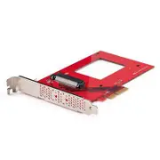 StarTech PEX4SFF8639U3 U.3 to PCIe Adapter Card For U.3 SSDs