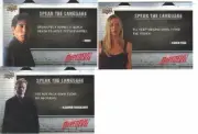 3 Upper Deck Daredevil Seasons 1 & 2 Speak The Language Cards - STL1 STL3 STL5