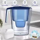 3.6L Water Pitcher Purifier Filter Jug Kettle Bench Top Jug with Free Filter