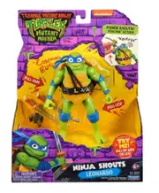 TMNT Teenage Mutant Ninja Turtles Mutant Mayhem Ninja Shouts Action Figure - Leonardo