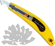 Acrylic Plexiglass Sheet Cutter Hook Knife and Blade,With a Curved Handle, It Is