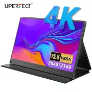 4K Portable Monitor, UPERFECT 15.6" 3840 x 2160 UHD Screen HDMI Standard USB-C A