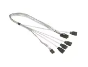 SUPERMICRO CBL-0097L-03 MiniSAS to 4x SATA 51/51cm Cable