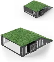 Golf Simulator Projector Cover - Floor Mounted Enclosure for LED Projectors with Cooling Fan - Durable Protection for Your Golf Simulation