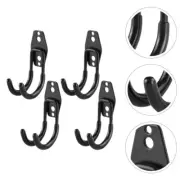 4 Pcs Heavy Duty Metal Hook Garden Tools Utility Hanger Hooks Toddler
