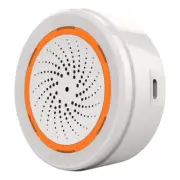Tuya Smart Siren Alarm Sensor Sound Light Alert USB Smart Sensor for Home Securi